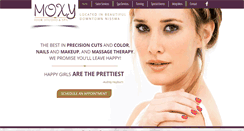 Desktop Screenshot of moxyhairstudionisswa.com